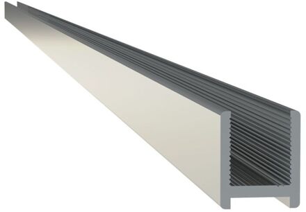 Sealskin Vloerprofiel Mix&match 150cm - Rvs - Voor 8 Mm Dik Glas