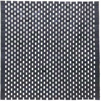 Sealskin Woodblock Badmat - 60 x 60 cm - Zwart