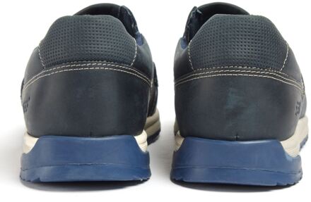 Sean Leren Heren Marineblauwe Bootsschoenen Navy - EU 47.5 / UK 12