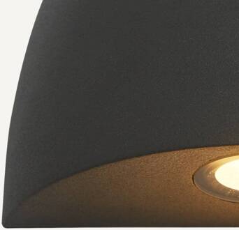Searchlight Buitenwandlamp X Sentinel, IP54 zwart