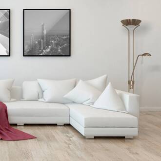 Searchlight Dimbare uplighter Jerik, antiek messing