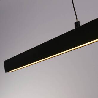 Searchlight Layla LED hanglamp, lineair, zwart, in hoogte verstelbaar, CCT