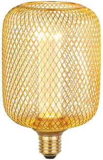 Searchlight LED lamp E27 Mesh 3,5W 1.800K goud