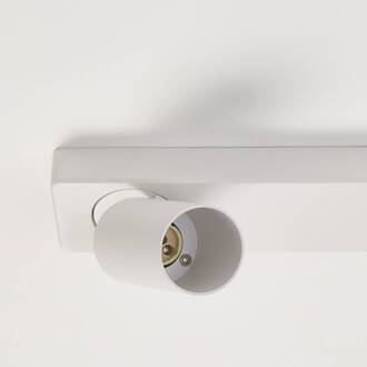 Searchlight Spot plafondlamp, wit, 2-lamps, aluminium, GU10