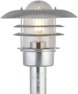 Searchlight Tuinpadverlichting X Conrad, zilver, IP44, hoogte 51 cm, staal zilver, helder