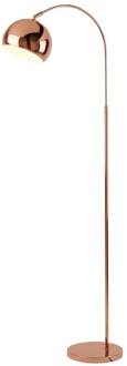 Searchlight Vloerlamp Lukai, koper, metaal, 140 cm, E27