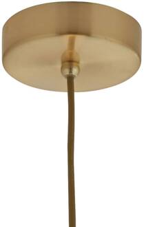 Searchlight Wit glazen hanglamp Avalon 9171-1GO