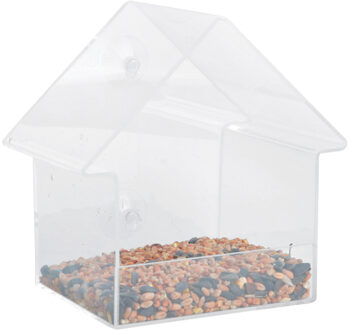 Season Deco Voederhuisje - raambevestiging - 15 cm