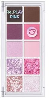 Seasonal Blending Eyeshadow Palette - 6 Types #03 Re_Play Pink