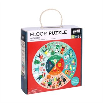 Seasons Floor Puzzle -  Petit Collage (ISBN: 9781797231990)