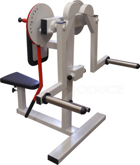 Seated Lateral Shoulder Raise Machine
