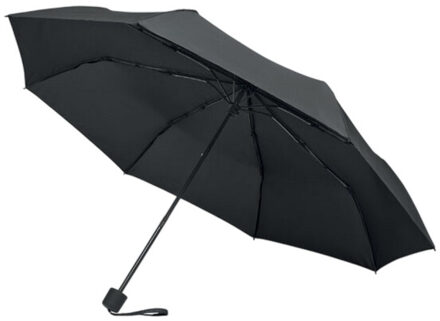 Seattle rpet vouwparaplu set Zwart - One size