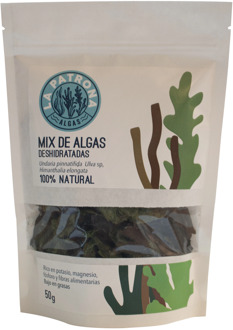 Seaweed MIX dehydrated 50G ECO-pick up handmade-Galicia quality-the patron saint