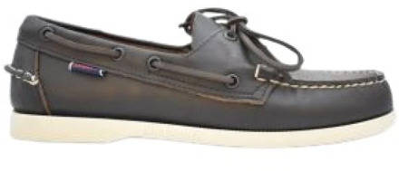 Sebago Platte schoenen bruin Sebago , Brown , Heren - 40 1/2 EU