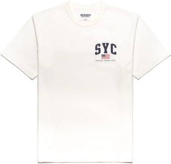 Sebago T-Shirts Sebago , White , Heren - Xl,L,M,S