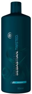 Sebastian Gedraaide Krul Hydratatie en Bescherming Shampoo 1000 ml - One Size
