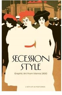 Secession Style: Graphic Art From Vienna 1900: 2 Sets Of 20 Postcards - Koloman Moser