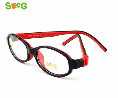 SECG Afneembare Solid Baby Kids Optische Brilmonturen Bijziendheid Dioptrie Zachte Flexibele Kinderen Frames Lunette C3