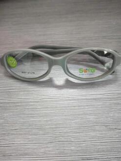 SECG Afneembare Solid Baby Kids Optische Brilmonturen Bijziendheid Dioptrie Zachte Flexibele Kinderen Frames Lunette C35
