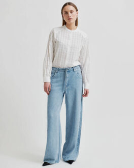 SECOND FEMALE Jeans 59857 irvine Blauw - M