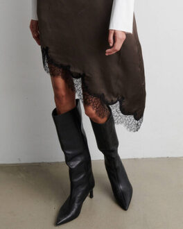 SECOND FEMALE Jurk 61001 lacia Bruin - S