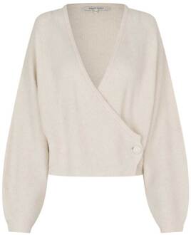 SECOND FEMALE Overslag vest Gabby  beige - XS,M,L,