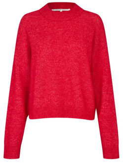 SECOND FEMALE Pullover 58894 brook Rood - S