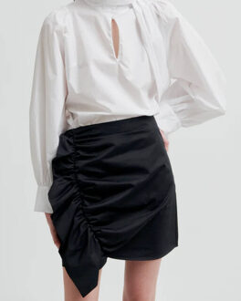 SECOND FEMALE Rok 60190 flary Zwart - S