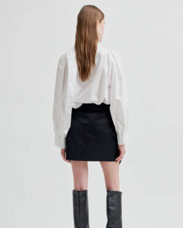 SECOND FEMALE Top lange mouw 60201 calico Wit - S