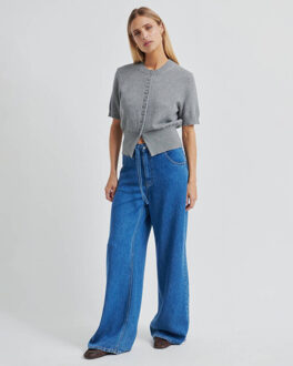 SECOND FEMALE Vest 60470 etna - maat S Grijs