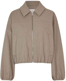 SECOND FEMALE Viscose blend bomberjas Dexa  beige - XL,L,M,S,XS,