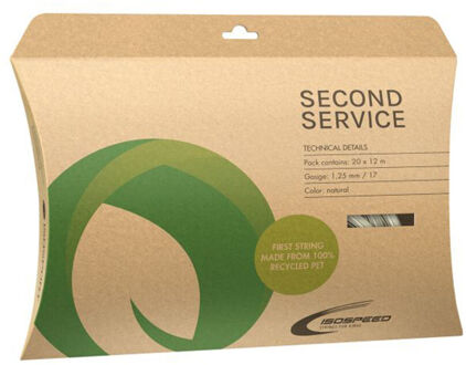 Second Service Bigpack 20 X12 M Rol Snaren-Natuurlijke Kleuren - 1.25