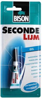 secondelijm gel 3gr tube blisterkaart