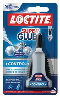 Secondelijm Loctite Control tube 3gram op blister