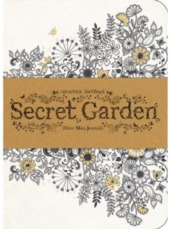 Secret Garden 3 Mini Journals - Johanna Basford