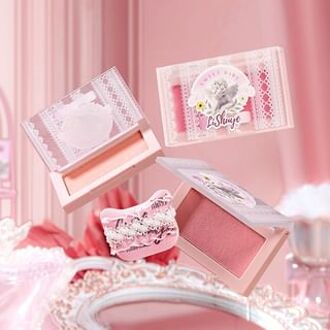 Secret Garden Series Cream Blush - 5 Colors 12# Matte Light Pink - 4g