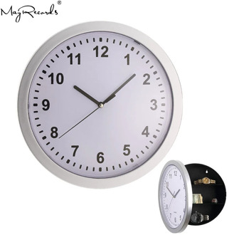 Secret Safe Box Wall Clock Safe Box Wall-Mounted Hanging Key Cash Money Jewelry Storage Security Box Home Decor