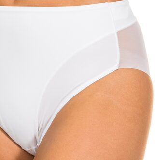 Secrets naadloze slip met platbuikeffect 1030754 dames - maat M Wit