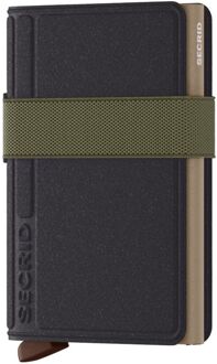 Secrid Bandwallet Liba black olive pasjeshouder Multicolor - H 10.2 x B 7 x D 2.5 cm
