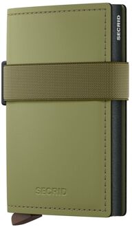 Secrid Bandwallet Matte leaf-khaki pasjeshouder Multicolor - H 10.2 x B 6.8 x D 1.6 cm