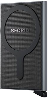 Secrid Cardprotector for Magsafe titanium pasjeshouder Zilver - H 10.2 x B 6.3 x D 0.8 cm