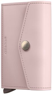 Secrid Envelope Pebble ballet portemonnee Roze - H 10,2 x B 7,1 x D 2,7 cm