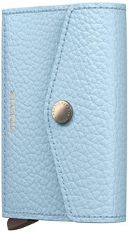 Secrid Envelope Vintage Pebble ice blue portemonnee Blauw - H 10,2 x B 7,1 x D 2,7 cm