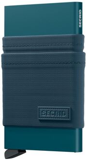 Secrid Flexwallet teal portemonnee Blauw - H 10,2 x B 6,3 x D 1,3 cm