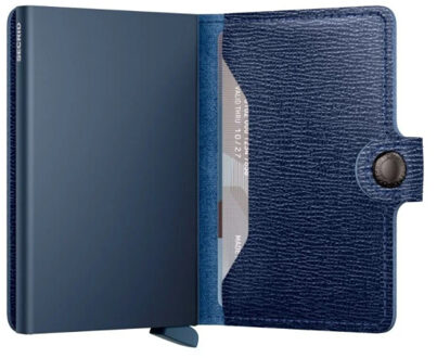 Secrid Mc miniwallet crisple navy Blauw - One size