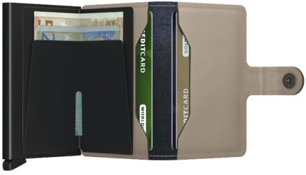 Secrid mini wallet mm desert - maat One size Beige