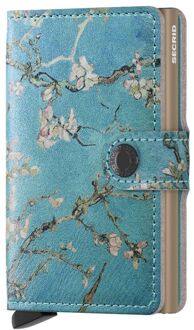 Secrid Miniwallet Art Van Gogh Museum almond blossom pasjeshouder dames Multicolor - H 10.2 x B 6.5 x D 2.1 cm