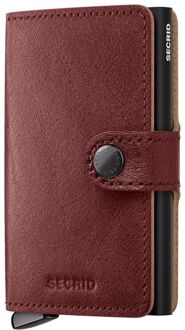 Secrid Miniwallet Basco V2 brown pasjeshouder Bruin - H 10.2 x B 7 x D 2.5 cm