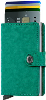 Secrid Miniwallet crisple Groen - One size