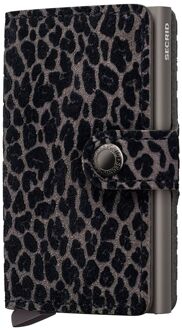 Secrid Miniwallet Leo grey pasjeshouder Grijs - H 10.2 x B 6.5 x D 2.1 cm